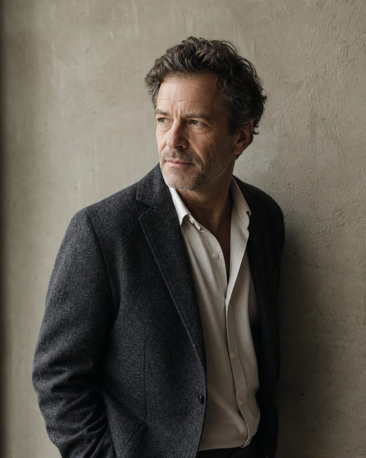 Rufus Kenward, director of land and investment at Velora Properties, photographed against a bare plastered wall.